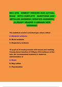 NCC C-EFM Study Guide Exam &lpar;Latest 2025 &sol; 2026 Update&rpar; Questions and Verified Answers &vert; 100&percnt; Correct &vert; Grade A&plus;