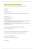 Pathophysiology - NR283 Quiz 2 Questions and Answers Graded A&plus;