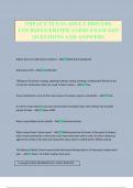 IMPACT TEXAS ADULT DRIVERS COURSES&sol;CERTIFICATION EXAM 2025 QUESTIONS AND ANSWERS