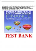 Test bank For Fundamentals of Corporate Finance 3RD Edition BY Jonathan berk Peter demarzo Jarrad harford LATEST UPDATE&comma; A&plus;