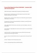 Funeral Rule Regulations Exam 2025&sol;2026 &ndash; Complete Q&A  with Correct Answers