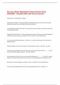 Wa Laws&comma; Rules&comma; Regulations Funeral director Exam  2025&sol;2026 &ndash; Complete Q&A with Correct Answers
