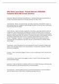 Ohio State Laws Exam - Funeral Director 2025&sol;2026 &ndash;  Complete Q&A with Correct Answers 