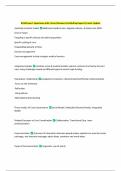 PACKAGE-&colon;&colon;B234 EXAMS WITH CORRECT ANSWERS 