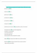Barista Training Exam Questions with Complete Solutions 100&percnt; Solved&vert; Grade A&plus;