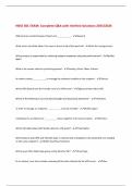 HBSS 501 EXAM&colon; Complete Q&A with Verified Solutions-2025&sol;2026