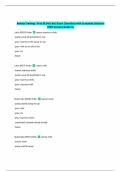 Barista Training - First 30 &lpar;Hot Bar&rpar; Exam Questions with Complete Solutions  100&percnt; Solved&vert; Grade A&plus;