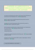 LASER-IPL & LASER SAFETY & PRECAUTION COMPLETE EXAM 2025 QUESTIONS AND ANSWERS