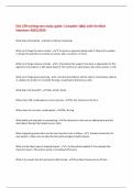 ELA CER writing test study guide&colon; Complete Q&A with Verified  Solutions-2025&sol;2026 