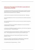 CER Final Exam Prep Chapters 8-15 SPD CESAR&colon; Complete Q&A with  Verified Solutions-2025&sol;2026 