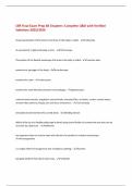 CER Final Exam Prep All Chapters&colon; Complete Q&A with Verified  Solutions-2025&sol;2026