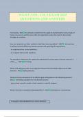 MGMT 3330 - CH&period; 5 EXAM 2025 QUESTIONS AND ANSWERS