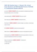 NUR 160-Hondros Exam 1 &sol; Newest 120&plus; Actual  Exam Questions and Well Detailed Answers &lpar;Verified&rpar;  A&plus; Grade&vert;&vert;Latest Update 2025&sol;26