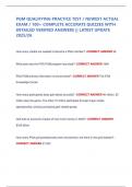 PGM QUALIFYING PRACTICE TEST &sol; NEWEST ACTUAL  EXAM &sol; 100&plus; COMPLETE ACCURATE QUIZZES WITH  DETAILED VERIFIED ANSWERS &vert;&vert; LATEST UPDATE  2025&sol;26 