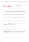 LENB EXAMS COMPILATION BUNDLE