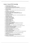 TEFL exam elaboration