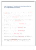   IMSA WORK ZONE SAFETY EXAM QUESTIONS AND ANSWERS &lpar;VERIFIED AND  WELL DETAILED ANSWER&rpar; LATEST 2025&sol;2026 
