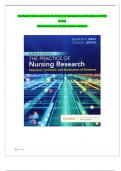 Test Bank for Burns and Groves The Practice of Nursing Research 9th Edition &lpar;LATEST&rpar;  by Gray  &vert;All Chapters&vert; Expert Verified Answers &vert; Grade A&plus;