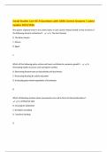 Social Studies Core EC-6 Questions with 100&percnt; Correct Answers &vert; Latest Update 2025&sol;2026