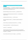 Sociology 1301 Exam &vert; Questions with correct Answers &vert; Latest Update &lpar;2025&sol;2026&rpar;
