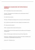 NAHAM Exam&colon; Complete Q&A with Verified Solutions 2025&sol;2026 