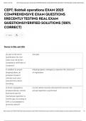 CEPT&semi; Bobtail operations EXAM 2025 COMPREHENSIVE EXAM QUESTIONS &vert;&vert;RECENTLY TESTING REAL EXAM QUESTIONS&vert;VERIFIED SOLUTIONS &lpar;100&percnt; CORRECT&rpar;