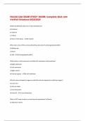 NCCSA CSA EXAM STUDY GUIDE&colon; Complete Q&A with  Verified Solutions-2025&sol;2026 