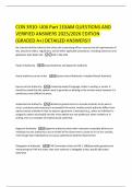 CON 3910- U06 Part 1EXAM QUESTIONS AND VERIFIED ANSWERS 2025&sol;2026 EDITION &lpar;GRADED A&plus;&rpar; DETAILED ANSWERS&excl;&excl;