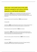 CON 3910- U06 EXAM QUESTIONS AND VERIFIED ANSWERS 2025&sol;2026 EDITION &lpar;GRADED A&plus;&rpar; DETAILED ANSWERS&excl;&excl;