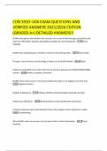 CON 3910- U06 EXAM QUESTIONS AND VERIFIED ANSWERS 2025&sol;2026 EDITION &lpar;GRADED A&plus;&rpar; DETAILED ANSWERS&excl;&excl;