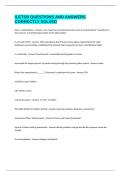 ILETSB QUESTIONS AND ANSWERS CORRECTLY SOLVED