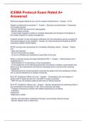 ICEMA Protocol Exam Rated A&plus; Answered