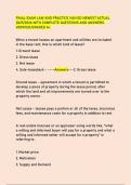 FINAL EXAM LAW AND PRACTICE VAN ED NEWEST ACTUAL  2025&sol;2026 WITH COMPLETE QUESTIONS AND ANSWERS&period;  VERIFIED&sol;GRADED A&plus;