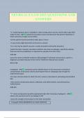 NEURO &num;1 EXAM 2025 QUESTIONS AND ANSWERS