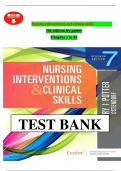 Nursing interventions and clinical skills  7th edition by potter  Chapter 1 to 32 