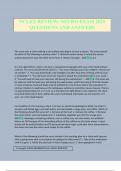 NEURO Bundled Exams 2025 Questions and Answers