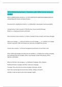 BUNDLE FOR TikTok Media Buying Certification EXAMS   &vert; ALL Questions with Correct Answers &vert; Verified Solutions