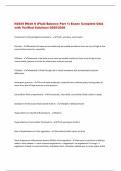 N2630 Week 6 &lpar;Fluid Balance Part 1&rpar; Exam&colon; Complete Q&A  with Verified Solutions-2025&sol;2026 