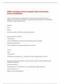 NURS 1230 Week 6 Exam&colon; Complete Q&A with Verified  Solutions-2025&sol;2026 