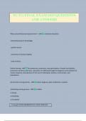 NU 311 FINAL EXAM 2025 QUESTIONS AND ANSWERS