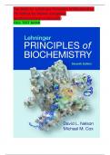 Test Bank - Lehninger Principles of Biochemistry&comma; 7th Edition &lpar;Nelson&comma; 2018&rpar; Chapter 1-28 &vert; All Chapters