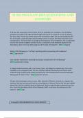 NURS 550 EXAM 2025 QUESTIONS AND ANSWERS