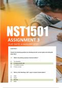 NST1501 ASSIGNMENT 3  2025  - Distinction Guaranteed  &lowbar; UNISA