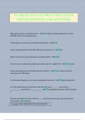NY REAL ESTATE PRACTICE EXAM 2025 QUESTIONS AND ANSWERS