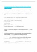 BUNDLE FOR Water Distribution Grade 1 EXAMS   &vert; ALL Questions with Correct Answers &vert; Verified Solutions