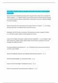 BUNDLE FOR WGU D089 EXAMS   &vert; ALL Questions with Correct Answers &vert; Verified Solutions