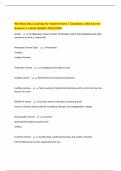 Workday Data Loading for Implementers &vert; Questions with Correct Answers &vert; Latest Update 2025&sol;2026