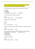 GCAP Industrial Ammonia Refrigeration Training &ndash; Questions With Fully Explained Solutions