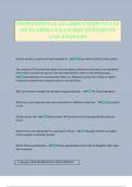PROFESSIONAL GUARDIANSHIP STATE OF FLORIDA EXAM 2025 QUESTIONS AND ANSWERS