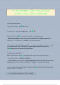 PT JURISPRUDENCE EXAM 2025 QUESTIONS AND ANSWERS